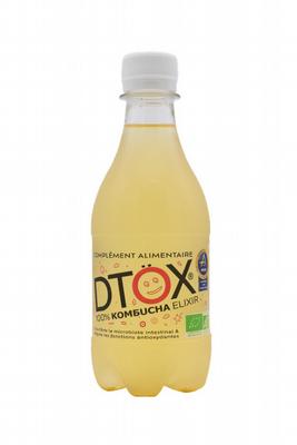 Merkloos dtox kombucha elixer 330 ml