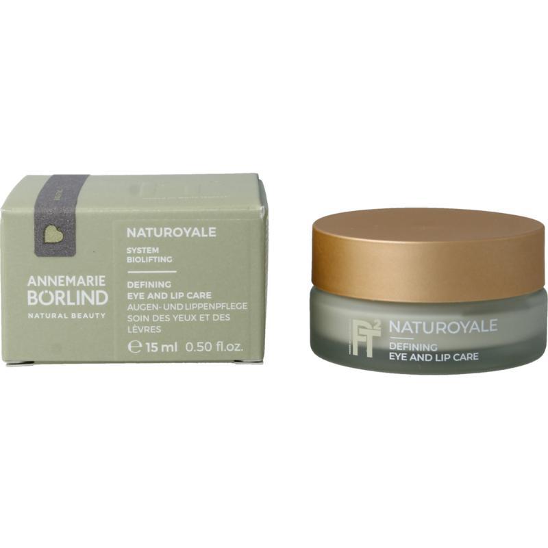 Naturoyale eye and lip care defining
