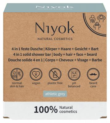 NIYOK 4/1 shower bar body+hair+face+beard 80 gr