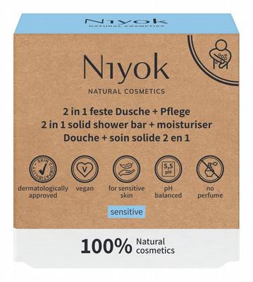 NIYOK 2 in 1 shower sensitive skin 80gr