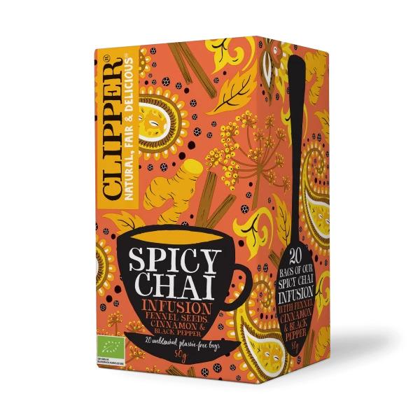 biologische spicy chai kruidenthee