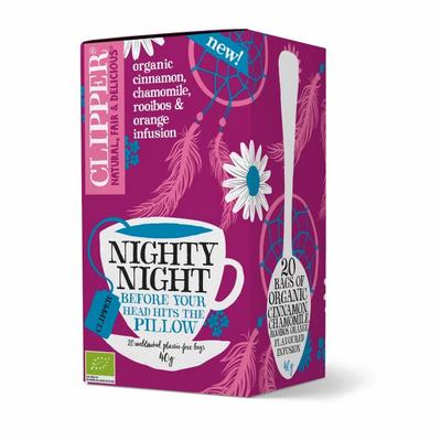 Clipper Kruidenthee nighty night bio