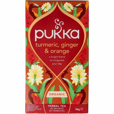 PUKKA Tumeric active tea bio