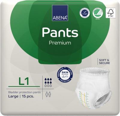 Abena pants l1 premium 15st
