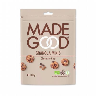 Made Good Granola minis chocolate chip bio