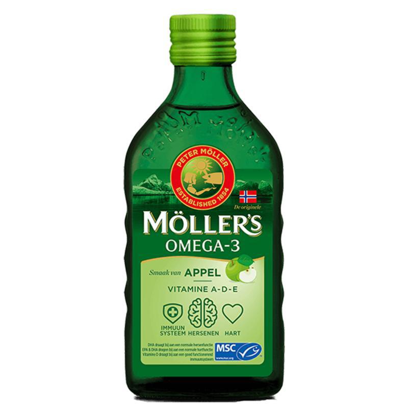 Omega-3 levertraan appel