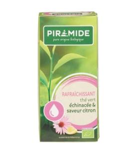 Piramide Verfrissend groene thee citroen & echinacea bio