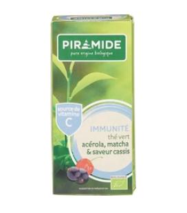 Immuun groene thee acerola matcha & zwarte bes bio