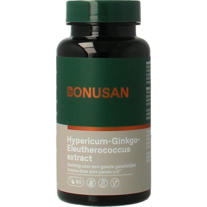 Hypericum ginkgo eleutherococcus extract