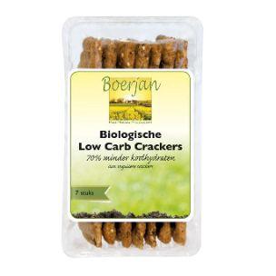 BOERJAN Low carb cracker naturel bio 7 st