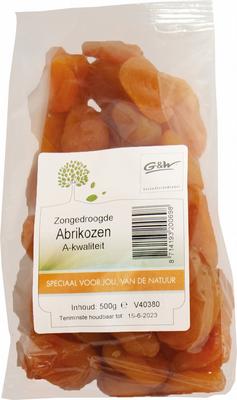 G&W Abrikozen zak 500 gram