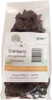 G&W Cranberry 200 gram