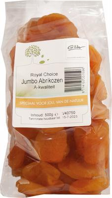 G&W Abrikozen royal c. jumbo 500 gram
