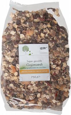 G&W Muesli goji supergevuld 750 gram