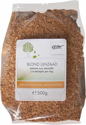 G&W Blond lijnzaad 500 gram