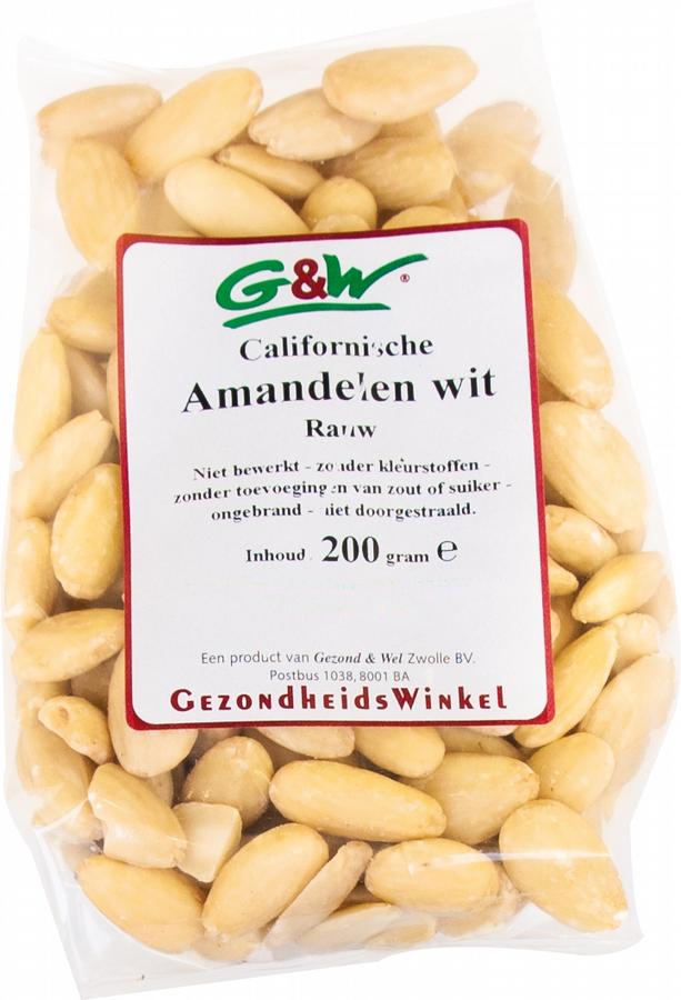 Amandelen wit 200 gram
