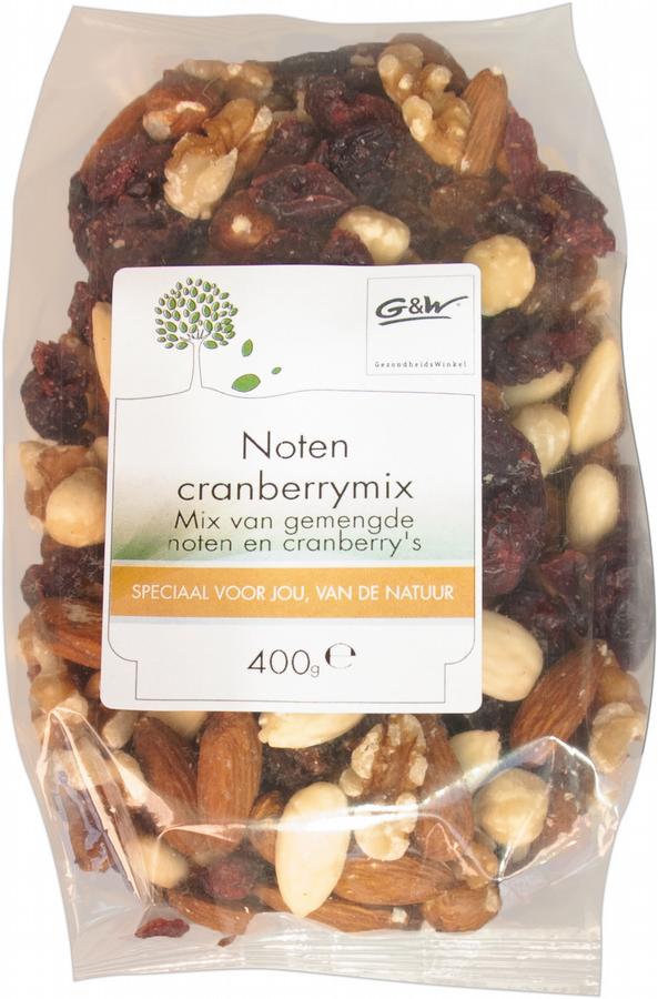 Noten cranberrymix 400 gr