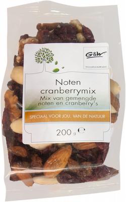 G&W Noten cranberrymix 200gr