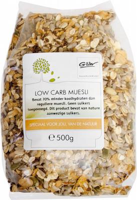 G&W Low carb muesli 500 gr