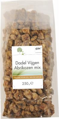 G&W dadels vijgen abrikozen mix 250gr