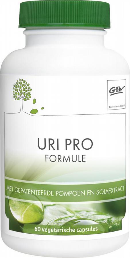 & w uri pro formule - cystic formula- blaas spier versterk