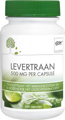 G&W Levertraan ad 500mg 100c