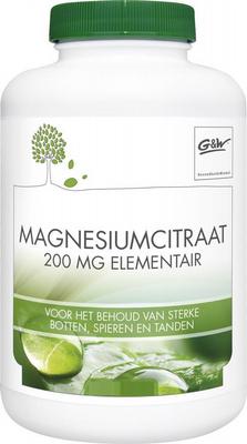 G&W magnesium citraat 200 mg 200 tabl