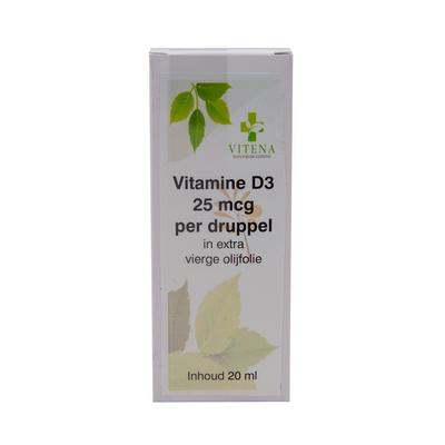 VITENA vitamine d3 25mcg per druppel 20ml
