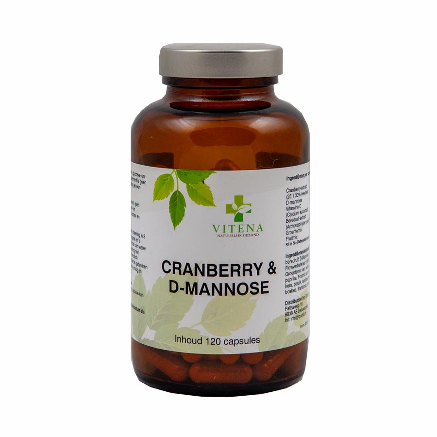 Cranberry & D-mannose  120 vcaps