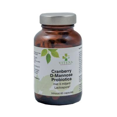 VITENA Cranberry d-mannose & probiotica 60 vcaps 