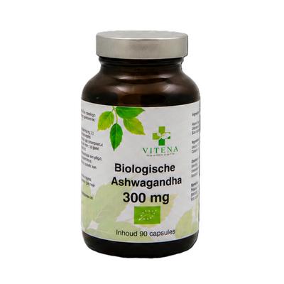 VITENA Ashwaganda 300 mg biologisch ksm-68 90 vcaps