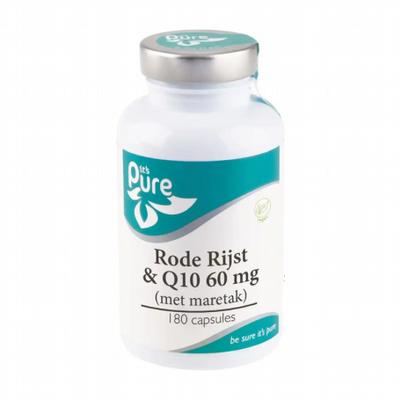 IT'S PURE rode rijst q10 60 mg & maratak