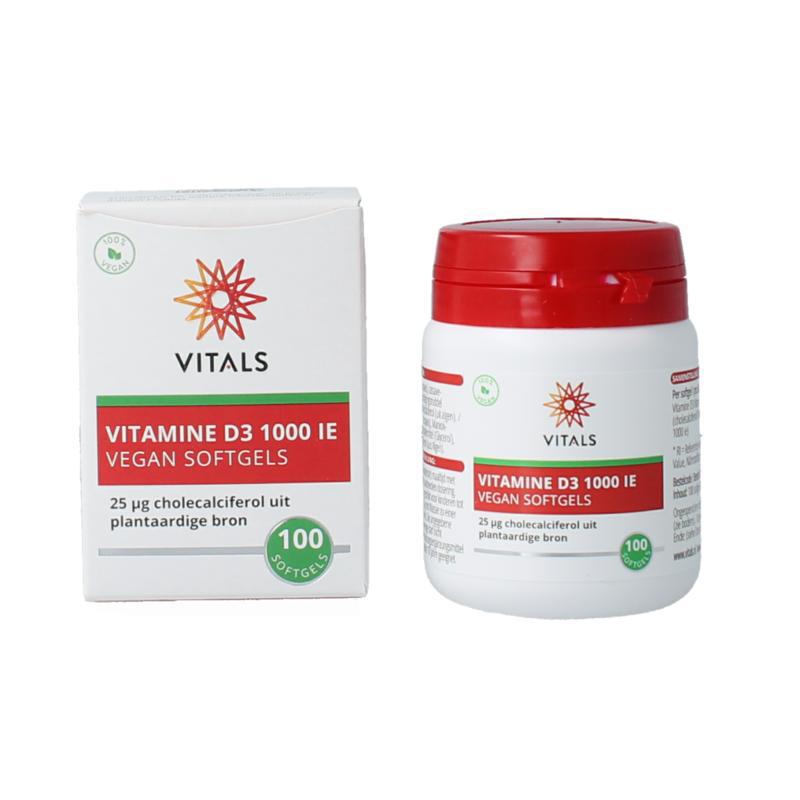 Vitamine D3 1000IE vegan