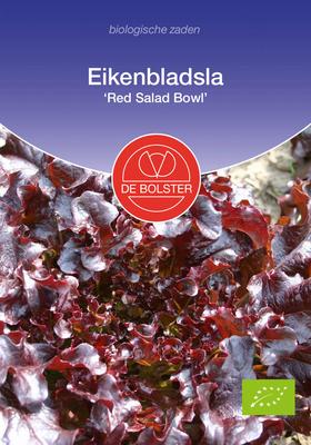 DE BOLSTER Eikenbladsla 'red salad bowl'