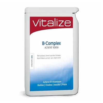 Vitalize b-complex actieve vorm bbv 120 tabletten