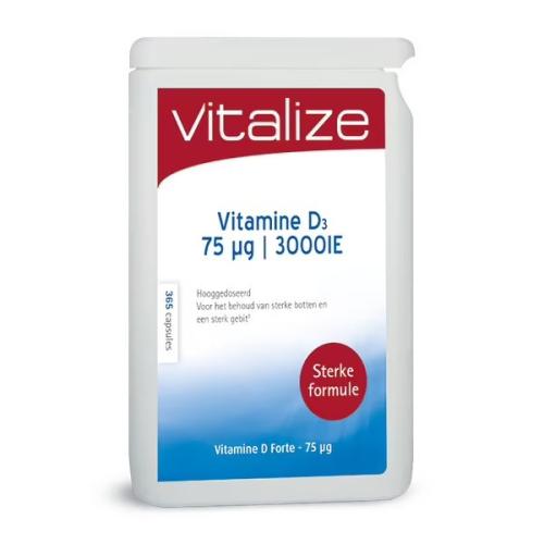 vitamine d forte 75 ug bbv 365 capsules