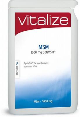 Vitalize msm 1000mg optimsm bbv 90 capsules