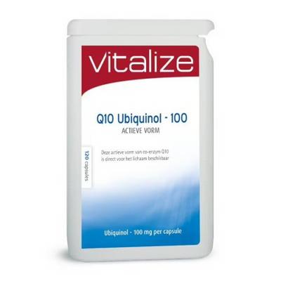 Vitalize q10 ubiquinol 100mg bbv 120 capsules