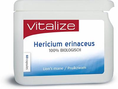 Vitalize Hericium erinaceus 100% natuurlijk