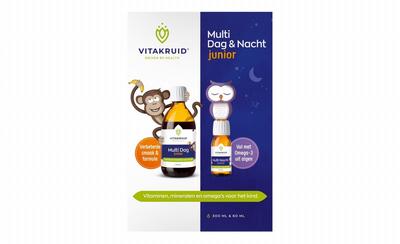 Vitakruid Vitakruid Multi Dag & Nacht Junior 100% Vegan