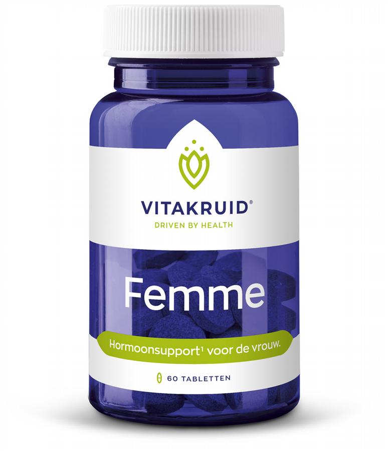 Vitakruid Femme Hormoonsupport oa Maca & Saffraan