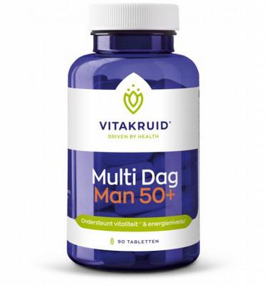 Vitakruid Vitakruid Multi Dag Man 50+ 100% Vegan