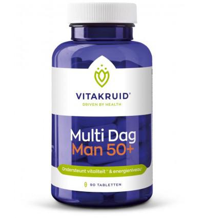 Vitakruid Multi Dag Man 50+ 100% Vegan