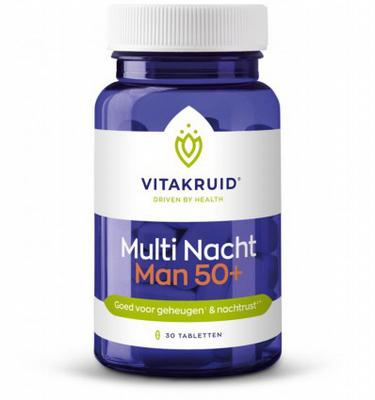 Vitakruid Vitakruid Multi Nacht Man 50+ 100% Vegan