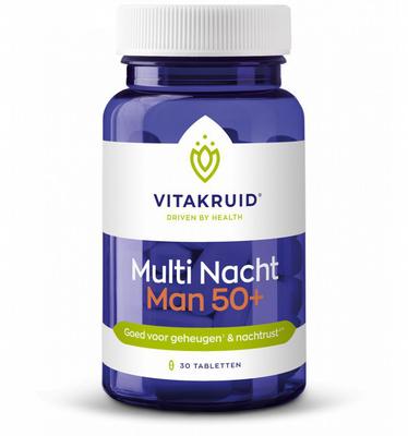 Vitakruid Vitakruid Multi Nacht Man 50+ 100% Vegan