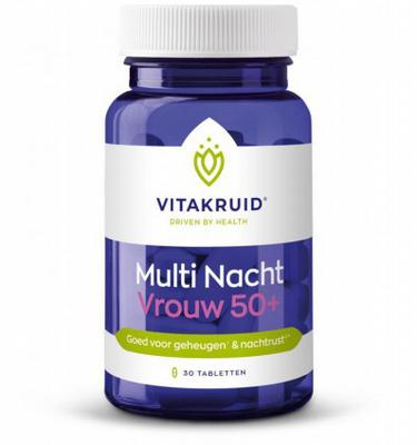 Vitakruid Vitakruid Multi Nacht Vrouw 50+ 100% Vegan