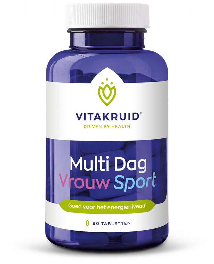 Vitakruid Multi dag vrouw sport 90