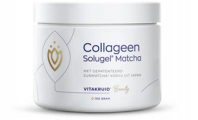 Vitakruid Vitakruid Matcha collageen met sunmatcha & solugel