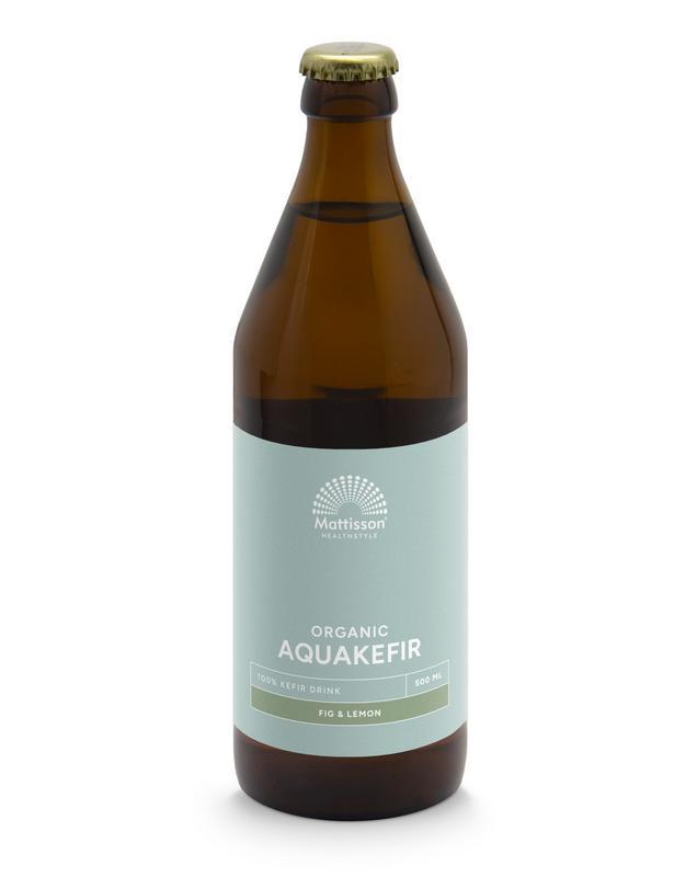 Aquakefir fig & lemon waterkefir vijg & limoen bio