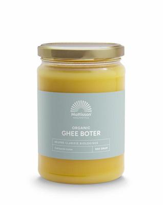 Mattisson Ghee geklaarde boter bio